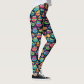 Oceaantransportpatroon Leggings (Rechts)