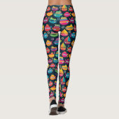 Oceaantransportpatroon Leggings (Achterkant)