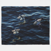 OCEAANVLIEGERS FLEECE DEKEN (Voorkant (Horizontaal))