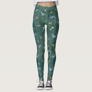 Oceaanwezens (Walvis, Octopus & Haai) Leggings