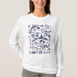 Oceaanwonderen – Klassiek Zeeleven T-shirt