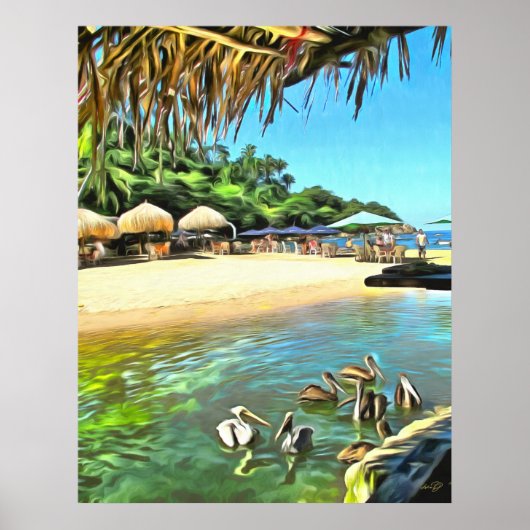 Ocean 0330 Art Print (Voorkant)