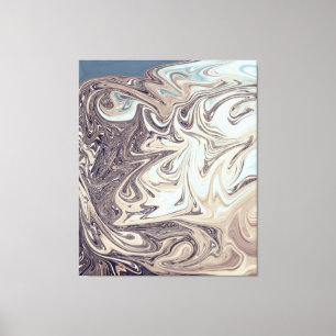 Ocean Abstract schilderen Beste moderne abstract Canvas Afdruk