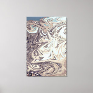 Ocean Abstract schilderen Beste moderne abstract Canvas Afdruk