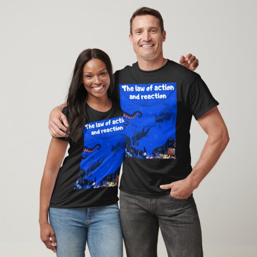 Ocean Action and Reaction T-shirt (Unisex)