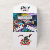 Ocean Adventure Birthday - Carte plat (Dehors)