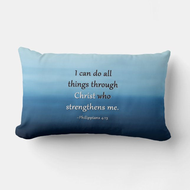 Ocean Air Scripting Pillow Kussen (Voorkant)