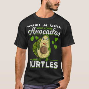 Ocean Animal, gewoon een meisje dat van Avocados e T-shirt