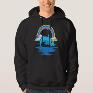 Ocean Animal Rainbow Sharkicorn Fantasy Eenhoorn S Hoodie