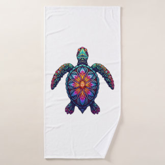 Ocean Animal Tie Dye Tribal Sea Animal Maori Turtl