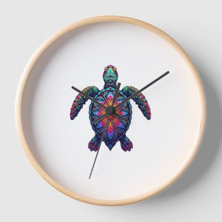 Ocean Animal Tie Dye Tribal Sea Animal Maori Turtl