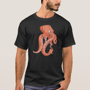 Ocean Animal Zee Monster Octopus T-shirt