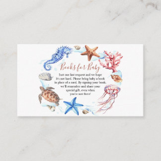 Ocean Animals onder het Zee Book Request Plaatskaartje