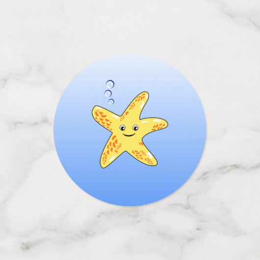 Ocean Animals Party Table Confetti (Kleine voorkant)