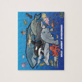 Ocean Animals - Puzzle Legpuzzel (Verticaal)