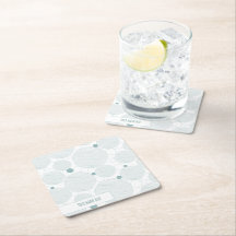 Ocean Aqua Waves Onderzetters