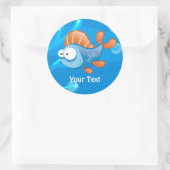 Ocean Aquatic Funny Fish Custom Sticker (Tas)