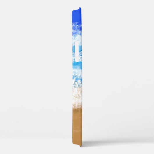 Ocean Art Blue Waves op zandstrand Case-Mate iPhone Case (Achterkant / Rechts)