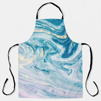 Ocean Art: Marmeren Agaat wervelt. Schort