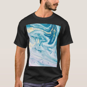 Ocean Art: Marmeren Agaat wervelt. T-shirt