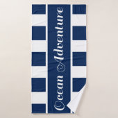 Ocean aventure nautique serviette de bain (Serviette de bain)