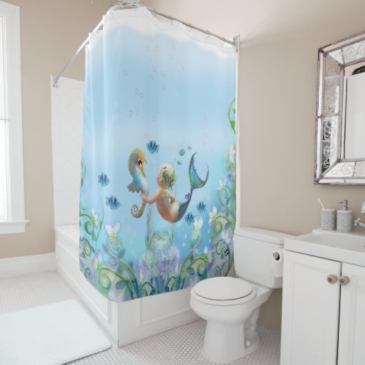 Ocean Babies Douchegordijn (In situ)