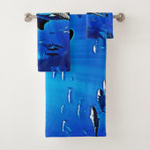 Océan Baleine Requin Giant Natation (En situation)