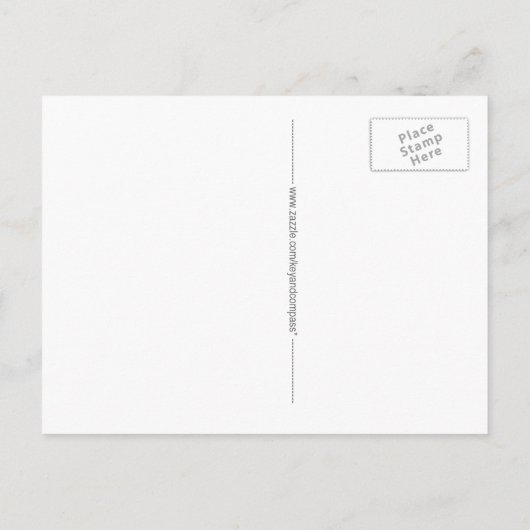 Ocean Be still and know that I Am Briefkaart (Achterkant)