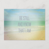 Ocean Be still and know that I Am Briefkaart (Voorkant)