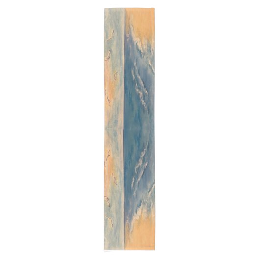 Ocean Beach Breeze Table Runner Korte Tafelloper (Voorkant)