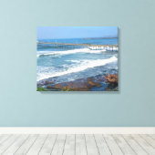 OCEAN BEACH, CALIFORNIË canvas (Insitu (Houten vloer))