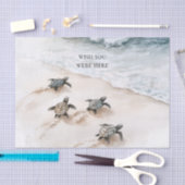 Ocean Beach Coast Sea Turtles Tissuepapier (Craft)