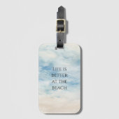 Ocean Beach Coastal   Bagagelabel (Voorkant (verticaal))