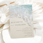 Ocean Beach Destination Mariage Invitation