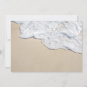 Ocean Beach Dunes Joyeux Noël Cartes chrétiennes (Dos)