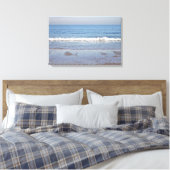 Ocean beach foto canvas afdruk (Insitu (Slaapkamer))