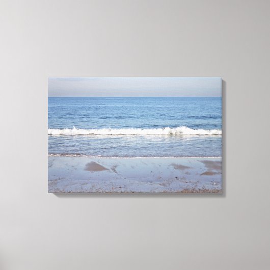 Ocean beach foto canvas afdruk (Voorkant)