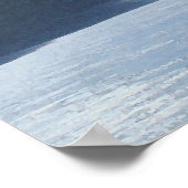 Ocean Beach Isaiah 41:10 Afdruk Poster (Hoek)