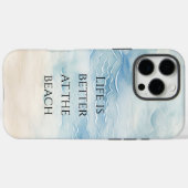 Ocean Beach Kust   Case-Mate iPhone Case (Achterkant (horizontaal))