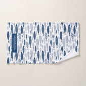 Ocean Beach Nautical Fish Pattern Handdoek (Handdoek)