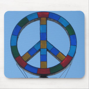 Ocean Beach Peace Sign Muismat