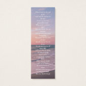 Ocean Beach Photo Memorial Funeral Signet (Dos)