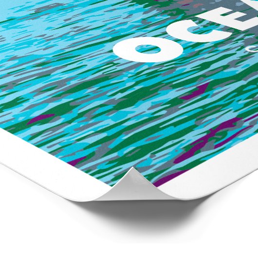 Ocean Beach Poster (Hoek)