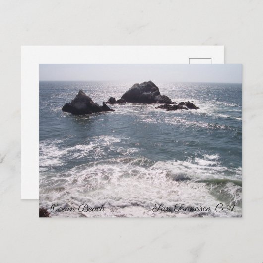 Ocean Beach San Francisco, CA Briefkaart (Voorkant / Achterkant)