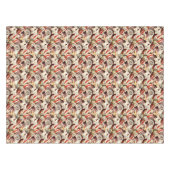 Ocean Beach Sandy Sea Shells Patroon Tafelkleed (Voorkant (Horizontaal))