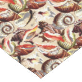 Ocean Beach Sandy Sea Shells Patroon Tafelkleed (Gekanteld)
