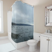 Ocean Beach Scène Douche rideau (En situation)