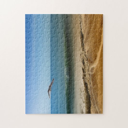 Ocean Beach Scene Game Puzzle Legpuzzel (Verticaal)