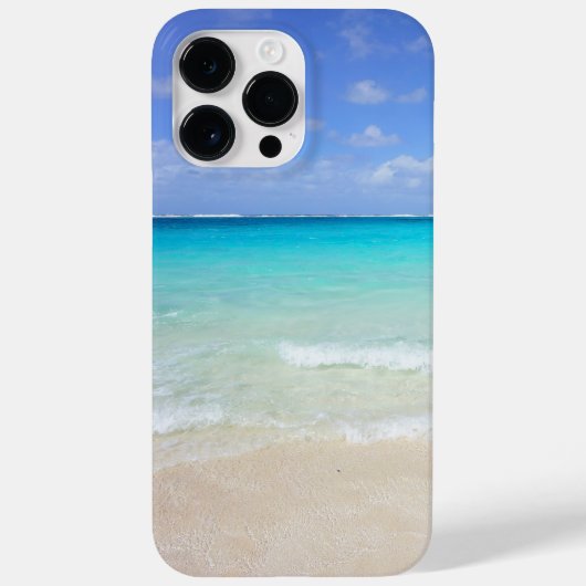 Ocean Beach Scene Horizon Phone Case (Achterkant)