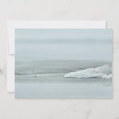 Ocean Beach Seashell String Light Save the Date (Achterkant)
